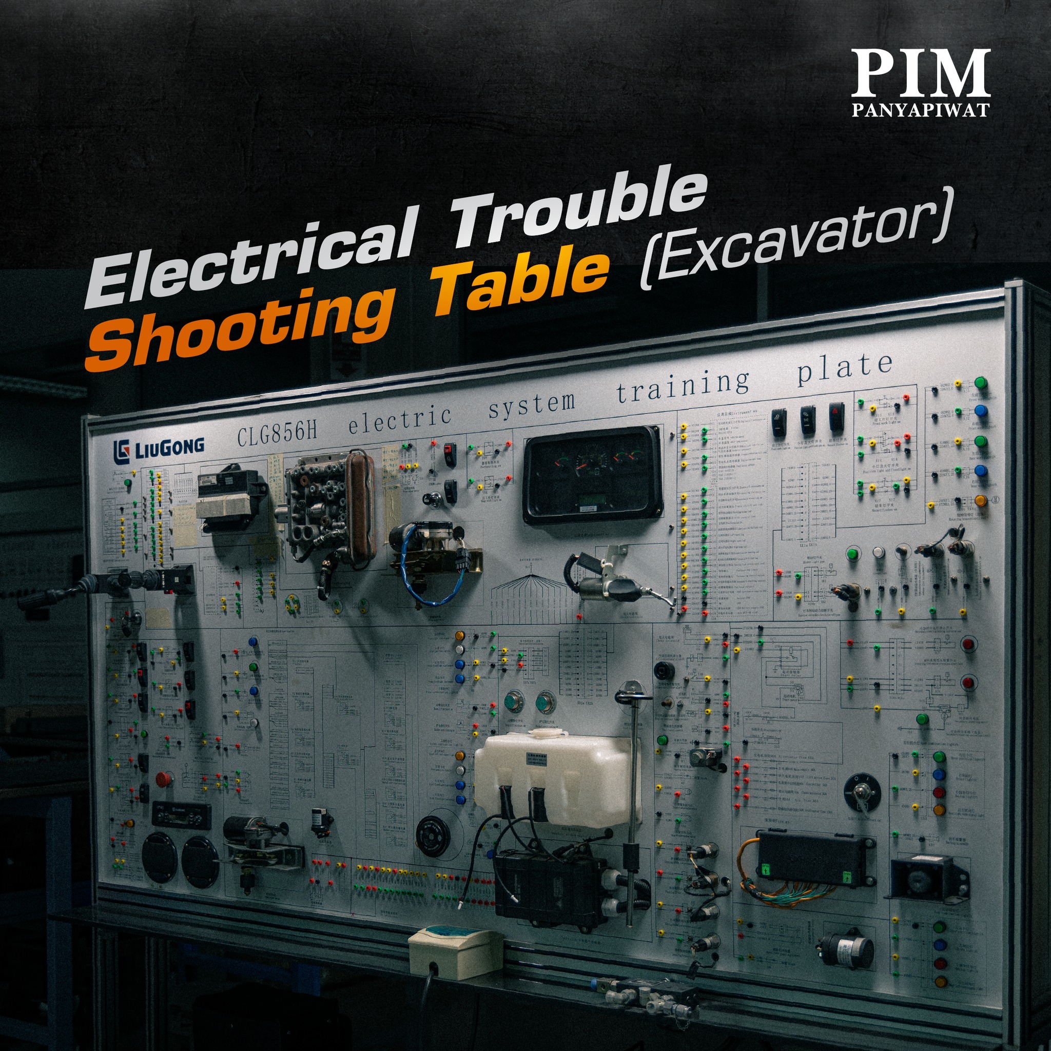 Electrical Trouble Shooting Table Excavator