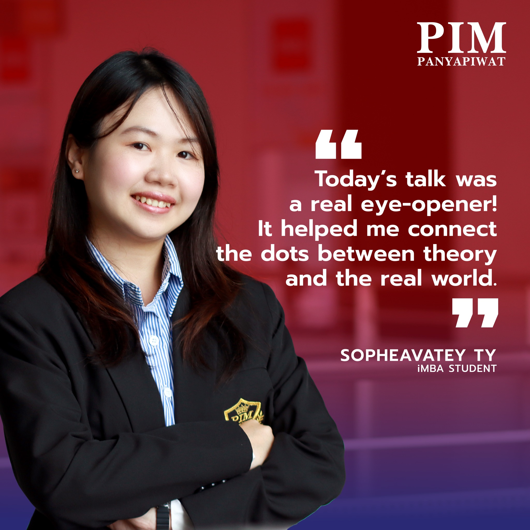 Sopheavatey Ty iMBA student PIM
